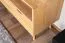 TV-Unterschrank Eiche massiv natur Aurornis 57 - Abmessungen: 64 x 96 x 40 cm (H x B x T)