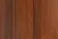 Kommode Mojokerto 16, Farbe: Walnuss / Schwarz - Abmessungen: 121 x 55 x 39 cm (H x B x T)