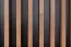 Schrank Trevalli 4, Farbe: Eiche / Schwarz - Abmessungen: 159 x 90 x 40 cm (H x B x T)