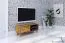 TV-Unterschrank Timaru 24 Wildeiche massiv geölt - Abmessungen: 48 x 120 x 40 cm (H x B x T)