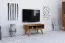 TV-Unterschrank Otago 19 Wildeiche massiv geölt - Abmessungen: 43 x 80 x 40 cm (H x B x T)