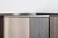 Drehtürenschrank / Kleiderschrank Sichling 01, Rahmen Links, Farbe: Eiche Braun - Abmessungen: 193 x 80 x 58 cm (H x B x T)