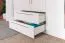 Drehtürenschrank / Kleiderschrank mit Rahmen Siumu 33, Farbe: Weiß / Weiß Hochglanz - 226 x 277 x 60 cm (H x B x T)