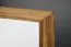 TV-Unterschrank Timaru 26 Wildeiche geölt / Weiß, teilmassiv - Abmessungen: 48 x 134 x 40 cm (H x B x T)