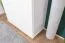 Weißer Massivholz Kleiderschrank