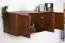 Hängeschrank Kiefer Vollholz massiv Eichefarben 024- Abmessung 50 x 120 x 60 cm (H x B x T)