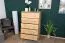 Kommode Massivholz 020 - Abmessung 122 x 80 x 42 cm (H x B x T)