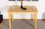 Holztisch Tisch 110x60 cm Kiefer massiv, Farbe: Natur