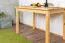 Tisch massiv 001 (eckig) - Abmessung 75 x 120 x 75 cm (H x B x T)