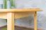 Holztisch Tisch 120x120 cm Kiefer massiv, Farbe: Natur
