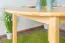 Holztisch Tisch 120x120 cm Kiefer massiv, Farbe: Natur