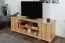 TV-Unterschrank Kiefer massiv Vollholz natur 006 - Abmessung 55 x 160 x 47 cm (H x B x T)