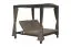 Sonnenbett Toulouse Inkl. Vorhang & Polsterung, Farbe: anthrazit, Vorhangfarbe: taupe, 2080 x 1880 x 2070 mm, verstellbare Liegefläche, mit Dach
