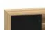 TV-Unterschrank Lincolnia 06, Farbe: Eiche / Schwarz - Abmessungen: 55 x 160 x 40 cm (H x B x T), mit 3 Türen und 5 Fächern