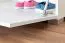Schuhschrank Sabadell 08, Farbe: Weiß / Weiß Hochglanz - 108 x 60 x 38 cm (H x B x T)