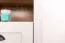 Wohnzimmer Komplett - Set A Segnas, 8-teilig, Farbe: Kiefer Weiß / Eiche Braun