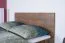 Doppelbett Selun 19, Farbe: Eiche Dunkelbraun - 160 x 200 cm (B x L)