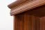 Vitrine Sentis 17, Farbe: Dunkelbraun - 193 x 58 x 40 cm (H x B x T)