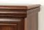 Schlafzimmer - Kleiderschrank, Farbe: Dunkelbraun - 211 x 208 x 62 cm (H x B x T)