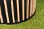 Couchtisch Cikarang 10, Farbe: Schwarz / Eiche - Abmessungen: 68 x 68 x 54 cm (B x T x H)