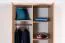 Drehtürenschrank / Kleiderschrank Kerowagi 10, Farbe: Sonoma Eiche - Abmessungen: 200 x 90 x 55 cm (H x B x T)