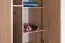 Drehtürenschrank / Kleiderschrank Kerowagi 10, Farbe: Sonoma Eiche - Abmessungen: 200 x 90 x 55 cm (H x B x T)