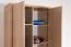 Drehtürenschrank / Kleiderschrank Kerowagi 10, Farbe: Sonoma Eiche - Abmessungen: 200 x 90 x 55 cm (H x B x T)
