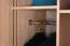 Drehtürenschrank / Kleiderschrank Kerowagi 10, Farbe: Sonoma Eiche - Abmessungen: 200 x 90 x 55 cm (H x B x T)