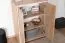 Kommode Cianjur 09, Farbe: Eiche / Weiß - Abmessungen: 108 x 80 x 40 cm (H x B x T)