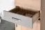 Schrank Ciomas 31, Farbe: Sonoma Eiche / Grau - Abmessungen: 190 x 50 x 40 cm (H x B x T)