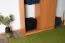 Schrank / Garderobe Paseh 04, Farbe: Erle - Abmessungen: 220 x 100 x 40 cm (H x B x T)