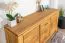 Hochwertiges Wohnzimmer Komplett - Set G Balsa, 7-teilig, gewachst / geölt, Natur Eiche teilmassiv, Saug- und Wischroboter geeignet, gebürstete Oberfläche, Robust und Langlebig