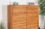 Kommode / Sideboard Jussara 01, Farbe: Bernstein, Eiche teilmassiv – 150 x 124 x 42 cm (H x B x T)