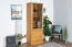 Wohnzimmer-Einrichtung Wohnzimmer Komplett - Set M Jussara, 5 - teilig, teilmassiv, Farbe: Natur