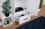 Kinderzimmer - Schrank Frank 05, Farbe: Weiß / Grau - 189 x 45 x 40 cm (H x B x T)
