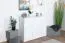Jugendzimmer - Kommode Alard 06, Farbe: Weiß - Abmessungen: 94 x 120 x 40 cm (H x B x T)