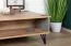 Couchtisch Atule 12, Farbe: Eiche / Grau - Abmessungen: 80 x 80 x 37 cm (B x T x H)