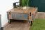 Couchtisch Atule 12, Farbe: Eiche / Grau - Abmessungen: 80 x 80 x 37 cm (B x T x H)