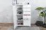 Kommode Kiefer massiv Vollholz weiß lackiert Junco 155 – Abmessung 140 x 90 x 42 cm