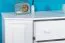 Kommode Kiefer massiv Vollholz Weiß Junco 167 - Abmessung: 100 x 120 x 47 cm (H x B x T)