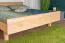 Bettgestell Buche 180 x 200 cm Natur