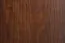 Kleiderschrank mit dekorativen Einfräsungen Kiefer Vollholz massiv Walnussfarben Columba 01 - Abmessung 195 x 80 x 59 cm