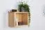 Bücherregal - 40 cm breit, Kiefer Holz-Massiv, Farbe: Natur