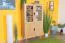 Vitrine Eiche massiv natur Aurornis 26 - Abmessungen: 166 x 96 x 40 cm (H x B x T)