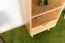 Regal Kiefer massiv natur Aurornis 23 - Abmessungen: 125 x 50 x 40 cm (H x B x T)