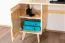 Schreibtisch Kiefer massiv natur Aurornis 69 - Abmessungen: 75 x 142 x 55 cm (H x B x T)