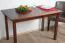 Tisch Kiefer massiv Vollholz Nussfarben Junco 228C (eckig) - 120 x 70 cm (B x T)