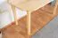 Holztisch Tisch 75x150 cm Kiefer massiv, Farbe: Natur