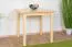 Holztisch Tisch 80x80 cm Kiefer massiv, Farbe: Natur