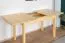 Tisch 80x140 cm, Farbe: Natur